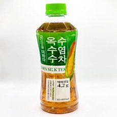 칠성 더하다 옥수수수염차 플러스, 500ml, 12개