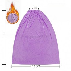 땀복 가운 좌욕 반신욕 좌훈치마 가정용 사우나 찜질 담요, 1개, B_퍼플 두꺼운 증기 커버 130cm