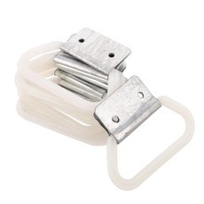 헤비듀티 야외용 쓰레기통 손잡이 교체용 금속 철제 링 버킷 공구함 상자용, 기본, 1L