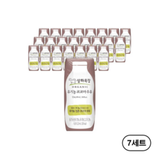 상하목장 유기농 코코아 우유, 125ml, 168개