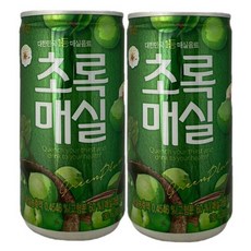 웅진 초록매실 180ml, 20개