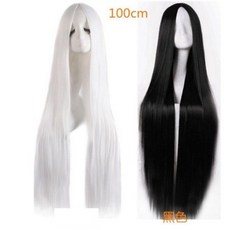 幸運星 中分假髮 Cosplay道具 角色扮演假髮 古裝cos假髮 100cm 海賊王女帝, 1個, 斜瀏海淺棕色70cm+髮網