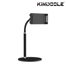 Kimdoole VESA 모니터 데스크 마운트 단일 스탠드 독립형 13'' ~ 컴퓨터 화면에 최적(높이 조절 가능), 03 KD-199-Clip-B