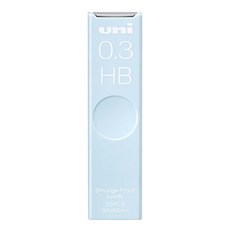 uni三菱鉛筆 日本製自動鉛筆筆芯, 1個, 0.3HB筆芯（淡藍色）