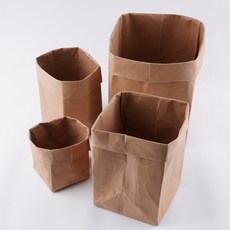 포장용종이봉투 크래프트백 데스크수납 크래프트 종이 바스켓