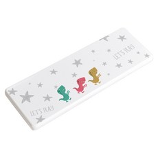 自創插畫系列 硬式珪藻土洗潡用獄 星星猕龙 小鹿 植物 海洋鳝魚FM0417, 1個, 星星恐龍