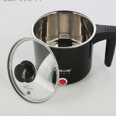 키친아트 1L 미니 전기 냄비 멀티 쿠커 여행용 휴대용 라면 포트 자취생 조리기, 라팔550 키친아트 라면포트 조리기 1L