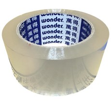 萬得膠帶 12700 透明封箱膠帶 48mm*90y 封箱膠帶 5條加厚 油膠膠帶 萬得油膠 透明膠帶 OPP膠帶 萬得牌 農產膠帶 冷凍膠帶 低溫膠帶, 含稅負發票, 120個