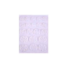 BUyuS단추 생활용품 의류단추 똑딱이단추 투명 똑딱이굿딜 브이숍, 상세페이지 참조, 1개