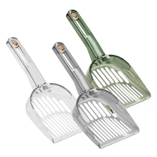 兩段式貓砂鏟, 橄欖綠, 1個