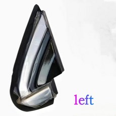 우측 앞 외부 기둥 코너 트림 후방 거울 삼각판, 1개, 1. left