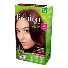 Oyster 歐絲特染髮劑 74號紅銅色 (染髮 護髮 含植物萃取配方不含阿摩尼亞), 1個