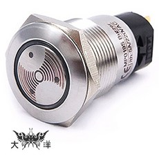 CMP 19mm 不鏽鋼 金屬 平面 蜂鳴器 S1900C, 1個