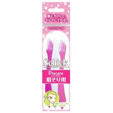 Schick 舒適牌 舒適3色安全修眉刀, 1個