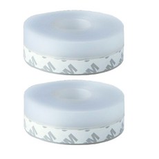 외풍차단 문풍지 현관문틈막이 창문바람막이 25mm, 2개
