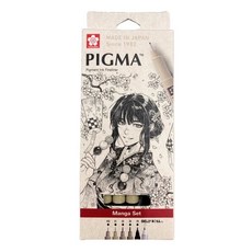 SAKURA 櫻花 PIGMA 代針筆 漫畫組, 1個, XSDK-MG6A 漫畫