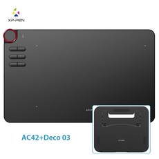 드로잉 패드 그림 그리는 패드 XP-Pen Deco 03 무선 디지털 그래픽 태블릿 펜, 협력사, DECO03 및 스탠드
