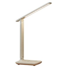 簡約設計LED檯燈 Ra90高顯色 無閃爍穩定光源 三色溫亮度記憶 充插兩用桌燈, 基本款