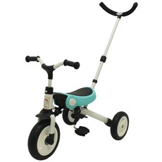 恩寶 babybabe SL-A2 多功能三輪車 (台灣檢驗合格) 學步車/平衡車/三輪車 可折合, 藍色, 1個