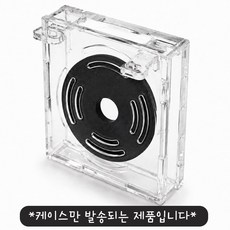 HappyHam 햄스터 케이지용 부착형 천연 탈취제 아크릴 케이스, 1개, 투명
