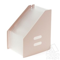 마리사라 확장형 아코디언 파일정리함 핑크 문서정리함