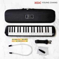 영창 고급 멜로디언 YM-37 BLK N 블랙 37건반 리뉴얼 신모델, 1개