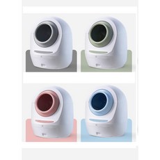 HAKE 黑咔AI抗菌自動貓砂機 全自動清潔 智能感應 多重安全防護 輕鬆養貓, 1個, 蜜桃粉, 蜜桃粉