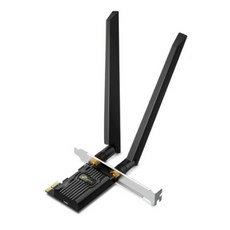 티피링크 AXE5400 Wi-Fi 6E 블루투스 5.3 PCIe 무선 랜카드, 5.3 PCle 랜카드 ARCHER TXE72E, 4개