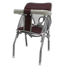 恩寶 輕巧外出機車椅 五段式可調高低 台灣製, 咖啡色