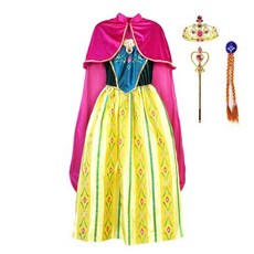 얼음 나라 둘째 공주 행사용 드레스 성인용