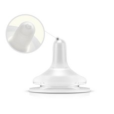 더블하트 이유실감 빨대 꼭지, 1개