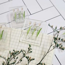 늘DIX 아크릴 사각 클립