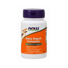 NOW Foods Dairy Digest乳糖酶複合膠囊, 90顆, 1罐