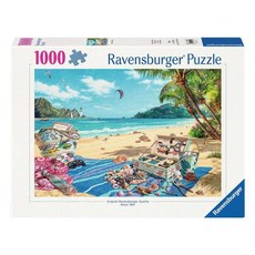 Ravensburger The Shell Collector 성인용 1000피스 직소 퍼즐 - 12000425 수제 공구 독일산 모든 조각이 완벽하게 맞습니다, 오리지널 포장