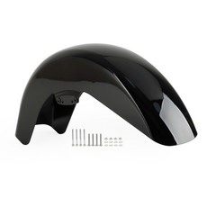 適用於 Harley Street Glide Road Glide ABS 亮黑色前土除, 1個