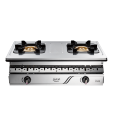 莊頭北 TG-7230 雙口瓦斯爐 天然氣專用 嵌入式不鏽鋼爐具, 天然氣, TG-7230 天然氣