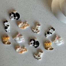 귀여운 반려고양이 냥냥이 미니 마그넷 자석, 6pcs X 2개(12pcs)