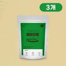 그래이티 저온로스팅 페퍼민트차 삼각티백, 2g, 2g, 3개, 25개입