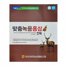 2026 설 명절 농협 맞춤 녹용홍삼진액 70ml 30포 선물세트, 1.농협 녹용홍삼진액