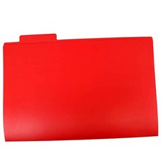 11x17 화이트 파일 폴더 (패키지 당 6개), 9 folders, 레드