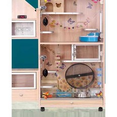 기니피그 사육장 토끼 친칠라 놀이터 케이지 대형, 1개, B