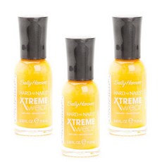 샐리한센 하드 애즈 네일 엑스트림 웨어, 3개, Mellow Yellow, Mellow Yellow