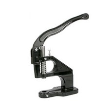 핸드 프레스 기계 설치 도구 프레스 6 색 알루미늄 경량 멀티 금형 eyelets/리벳/버튼/드릴링/버클, 블랙, 1개