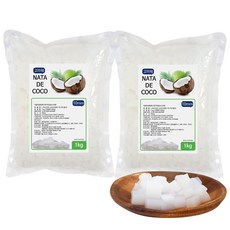 나타드코코 코코넛젤리 10mm 1kgx2개, 2개, 1kg