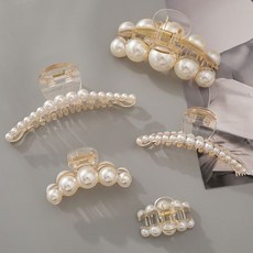 girlpins 日常珍珠鯊魚夾5件組