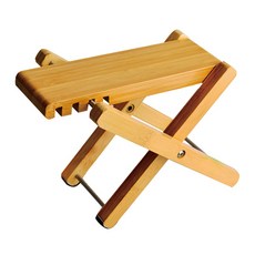 기타 발판 페달 단단한 나무 풋 휴대용 접이식 클래식 범용 발 스탠드 조절 가능한 풋, 대나무 고급, 1개