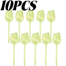 10 1PCS 튤립 플라워 자동 흙 침투 간편 설치 경량 절약 홈 가든 화분용 식물 도구, 03 10PCS