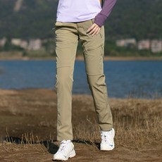 COHIKE科海特 女款 排汗透氣 速乾耐磨 彈力戶外休閒登山長褲