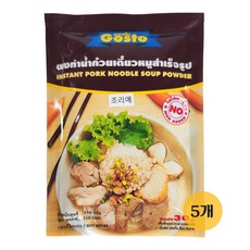 태국 포크 누들 스프 파우더 GOSTO, 10개, 150g