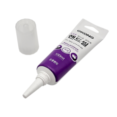 욕실용 실리콘 핸드씰 투명 100ml 가정용 셀프 인테리어 실리콘, 1세트